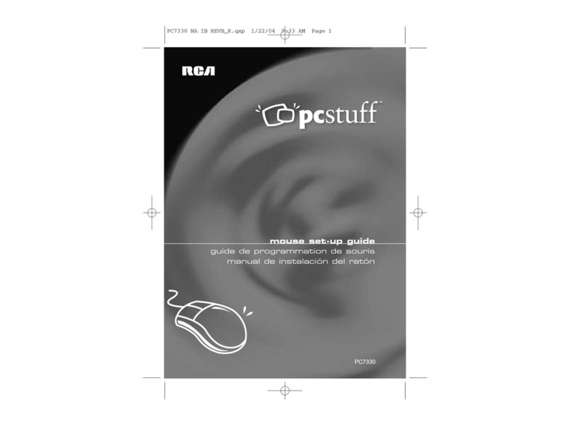 RCA PC7330 Setup guide