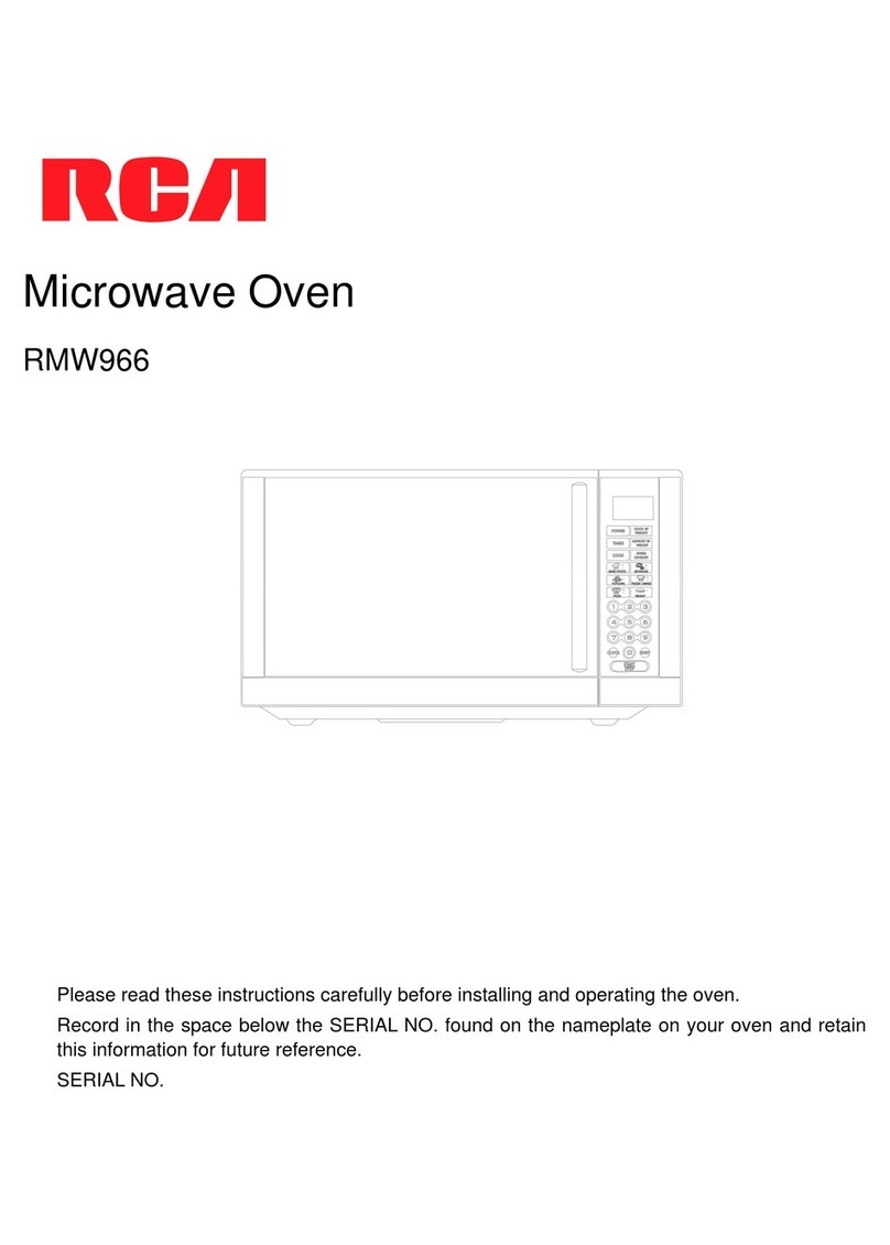 RCA RMW966 User manual
