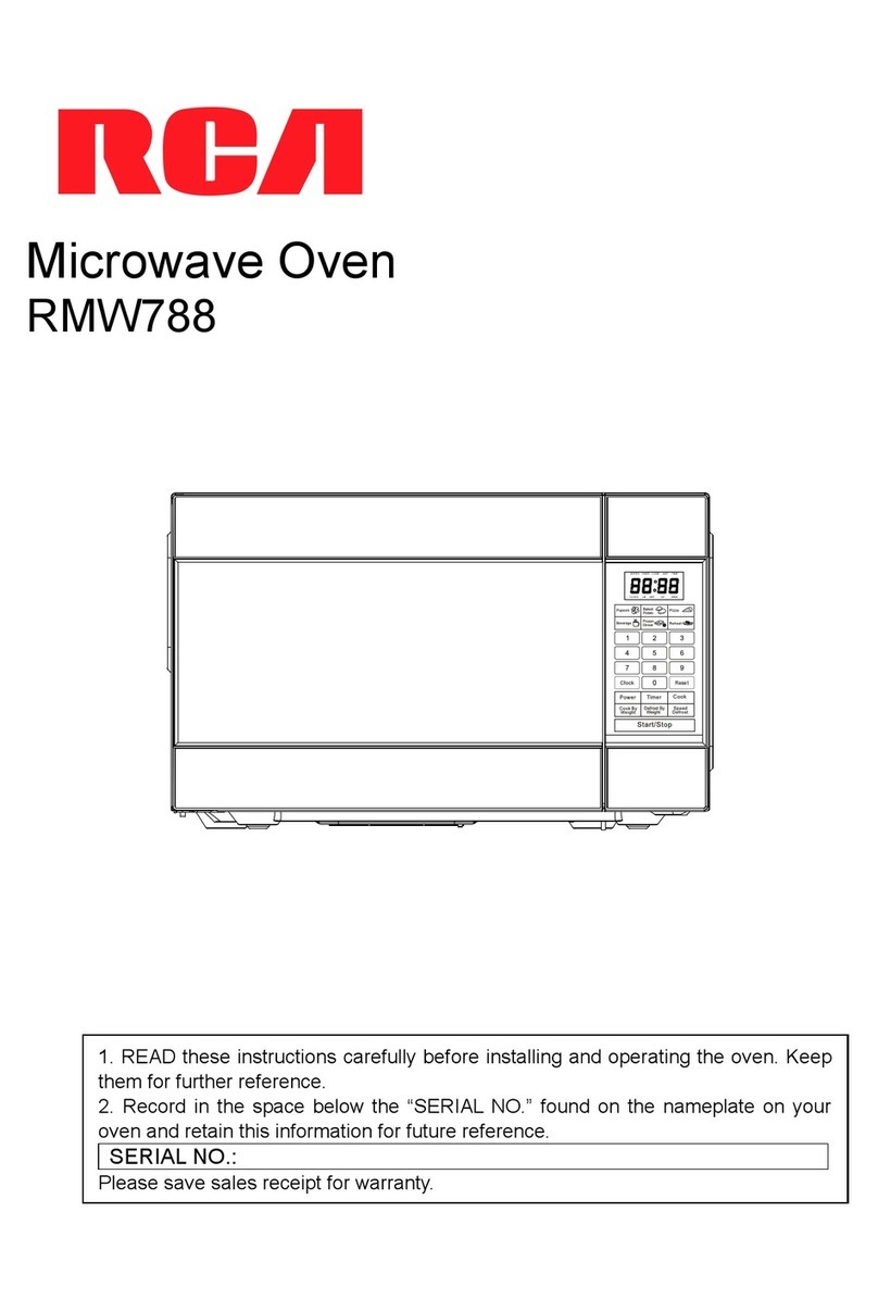 RCA RMW788 User manual
