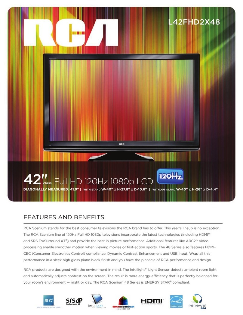 RCA L42FHD2X48 User manual