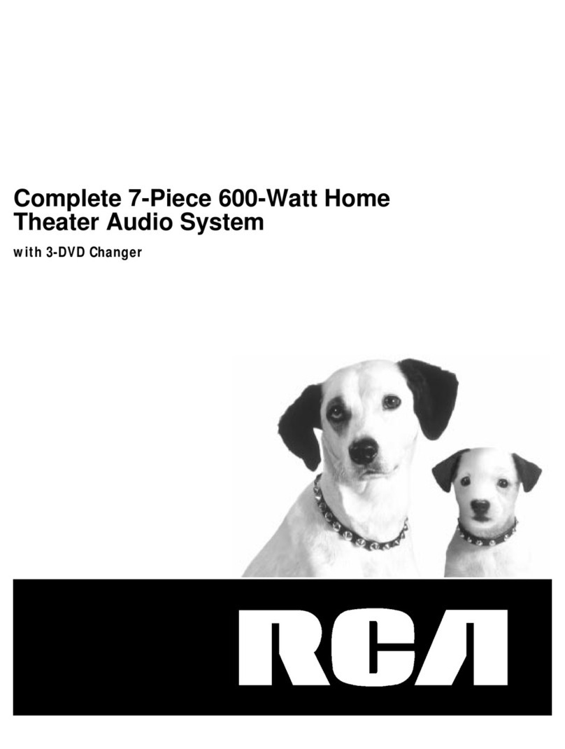 RCA 600-Watt User manual