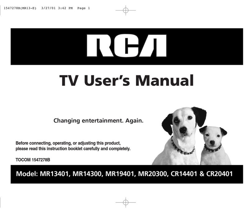 RCA MR13401, M14300, M19401, M2030 User manual