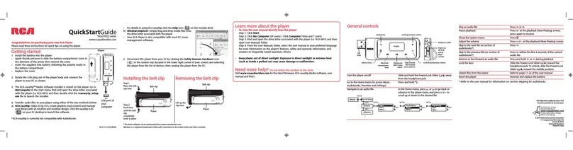 RCA TH2004 quick start guide