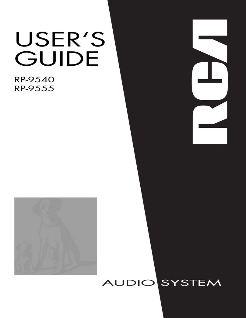 RCA RP-9540 User manual