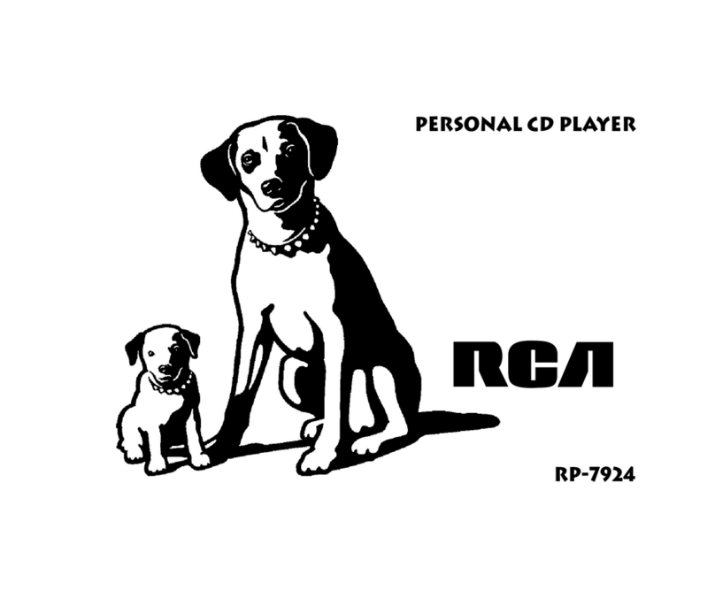 RCA RP-7924 User manual