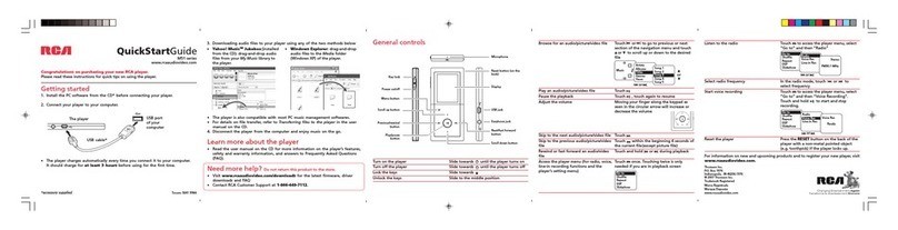 RCA MC5102; MC5104 User manual