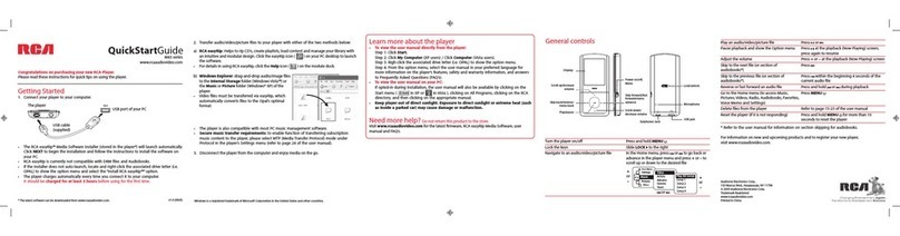 RCA M43 SERIES User manual