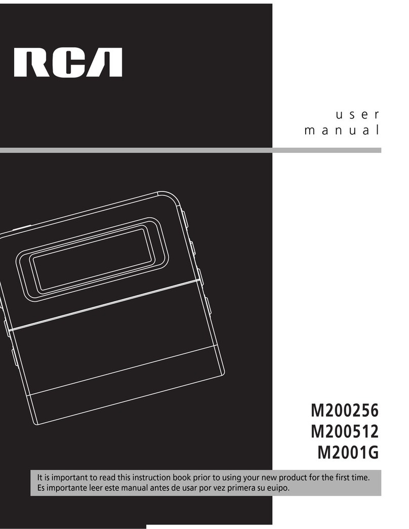 RCA M2001G user manual