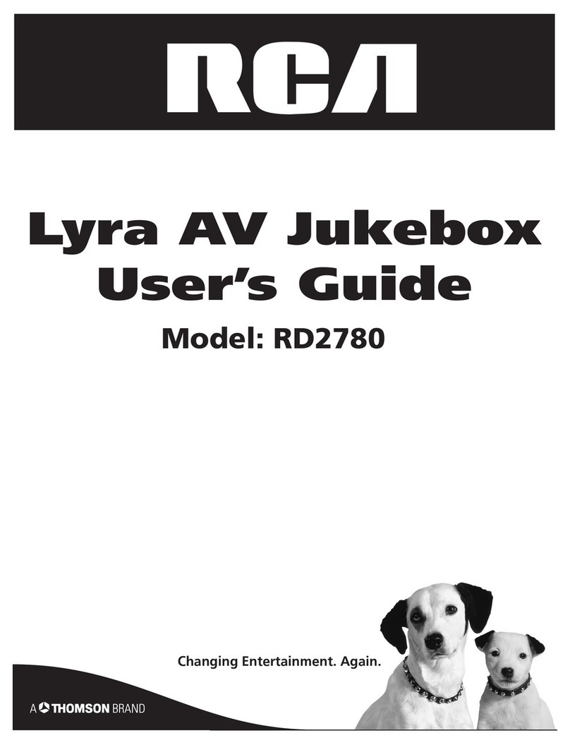 RCA Lyra AV RD2780 user guide