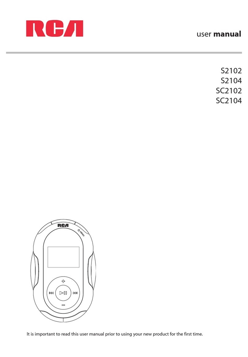 RCA S2104 User manual