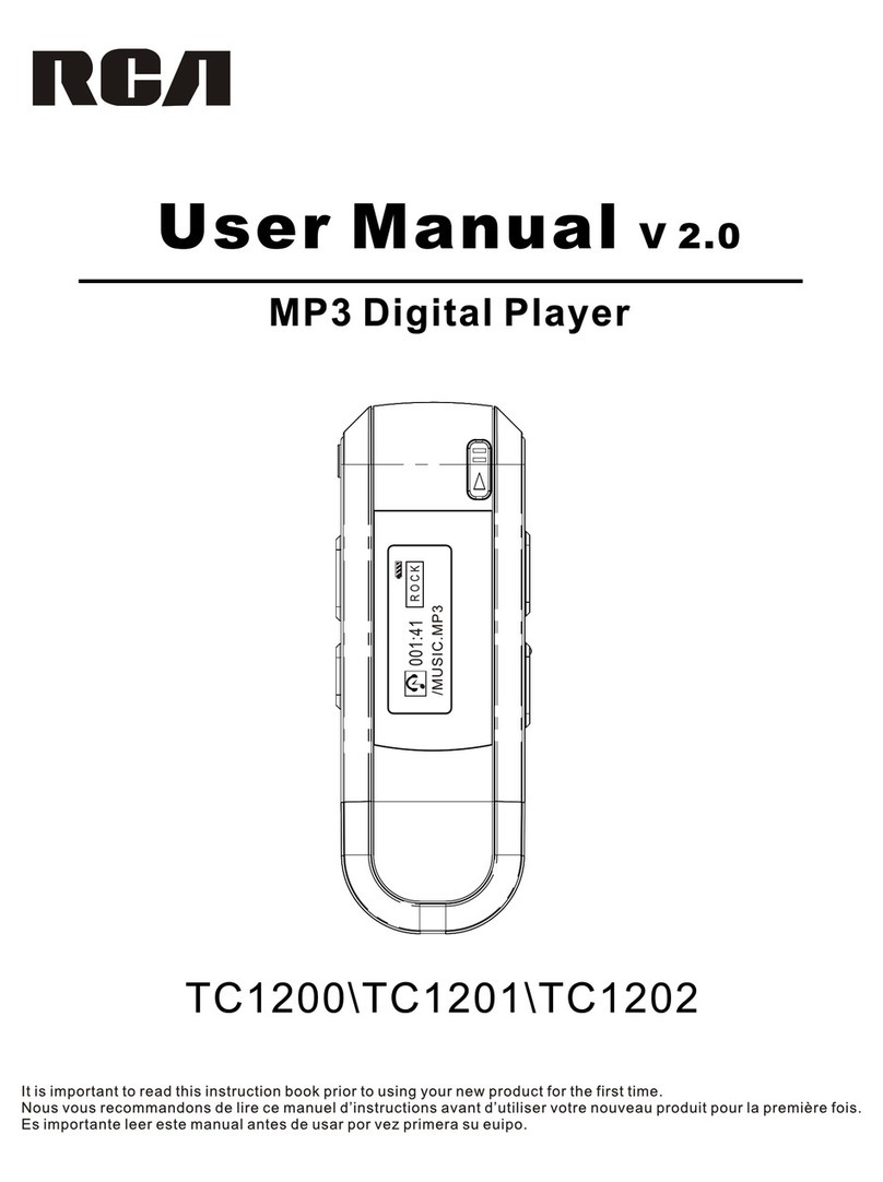 RCA TC1200 user manual