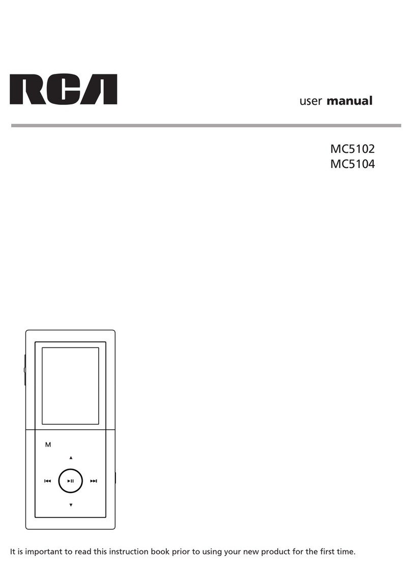RCA MC5102; MC5104 user manual