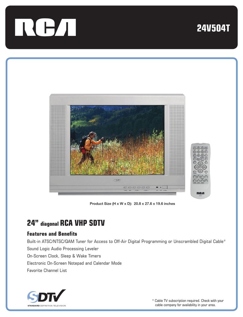 RCA 24V504T User manual