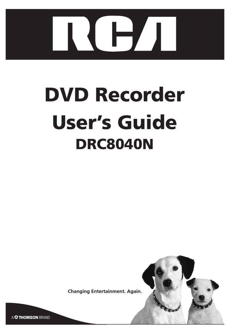 RCA DRC8040N User manual