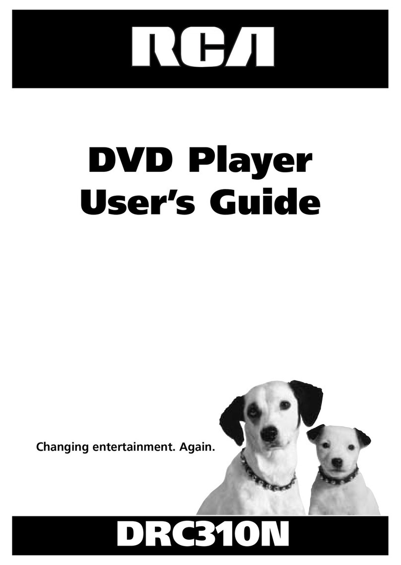 RCA DRC310N User manual