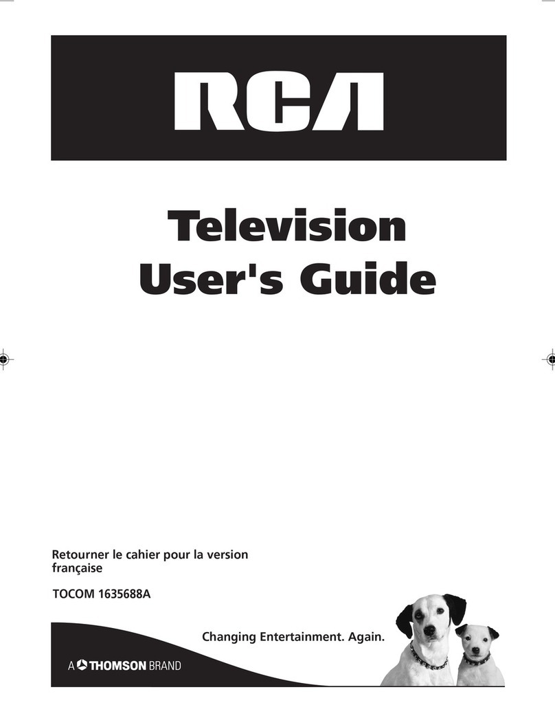 RCA 32F531T User manual