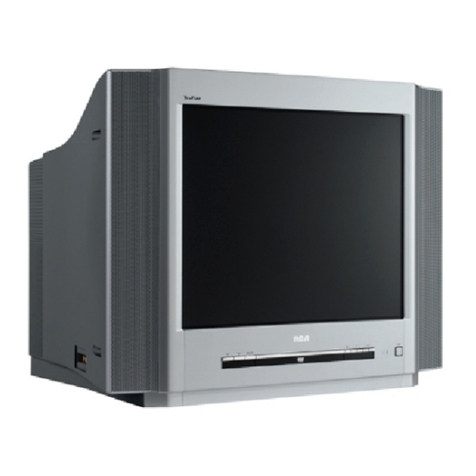 RCA TruFlat 20F610TD User manual