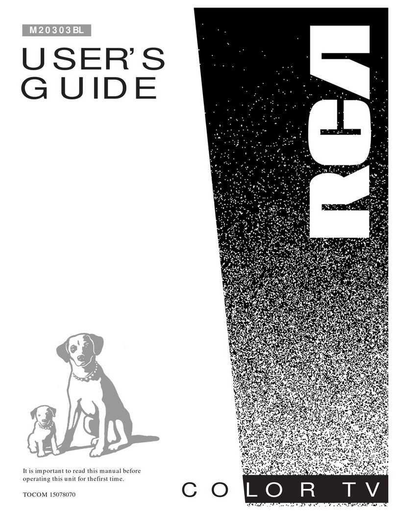 RCA M20303BL User manual