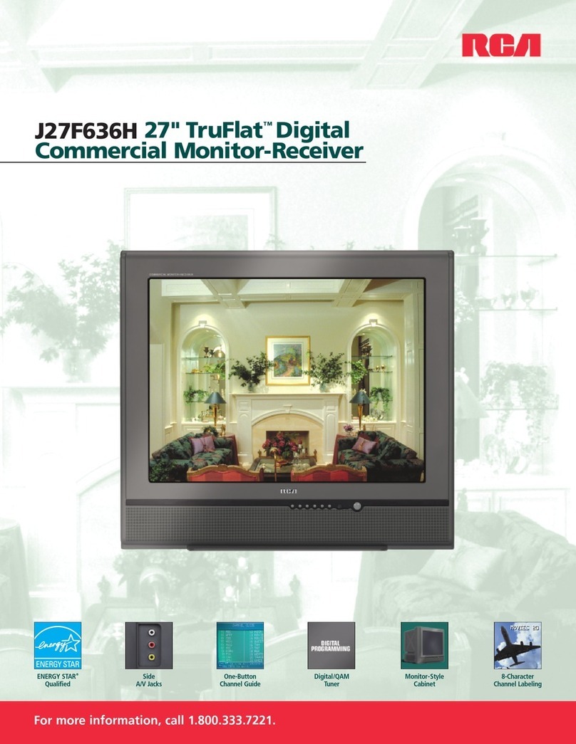 RCA J27F636H User manual