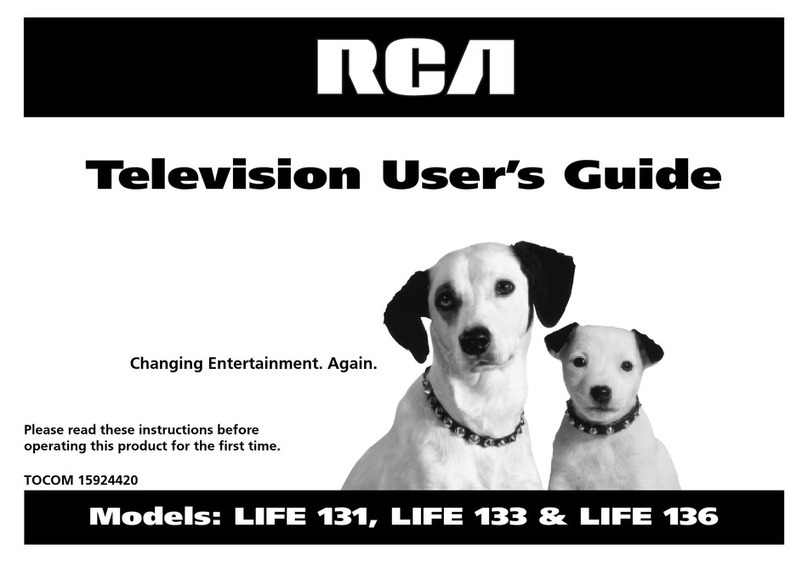 RCA Frost LIFE131 User manual
