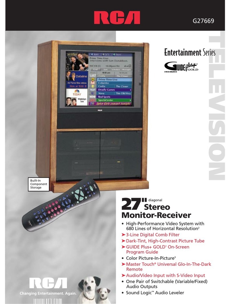 RCA G27669 User manual