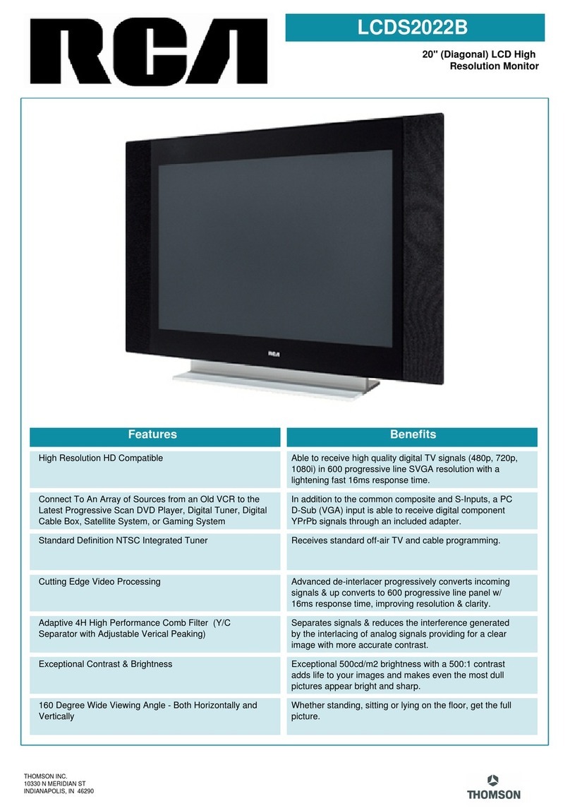RCA LCDS2022B User manual RCA LCDS2022B User manual