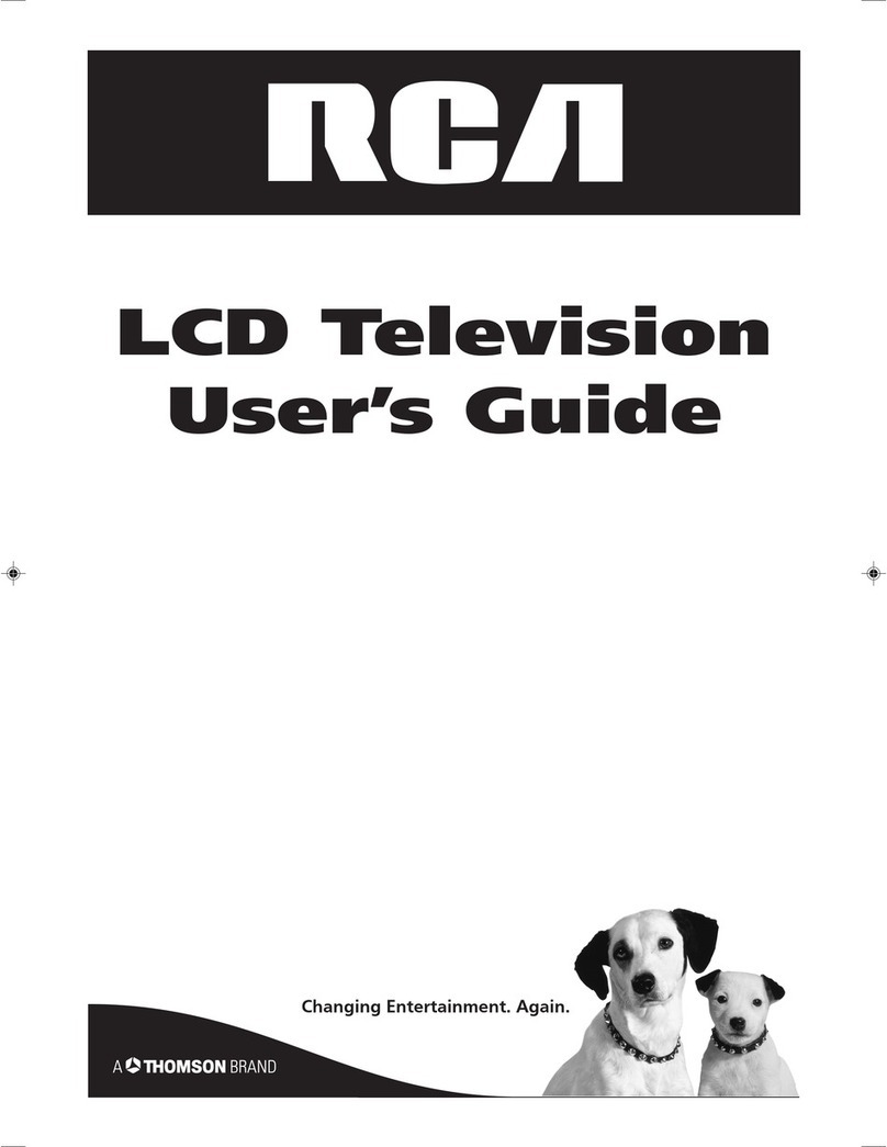 RCA LCDX2619W User manual