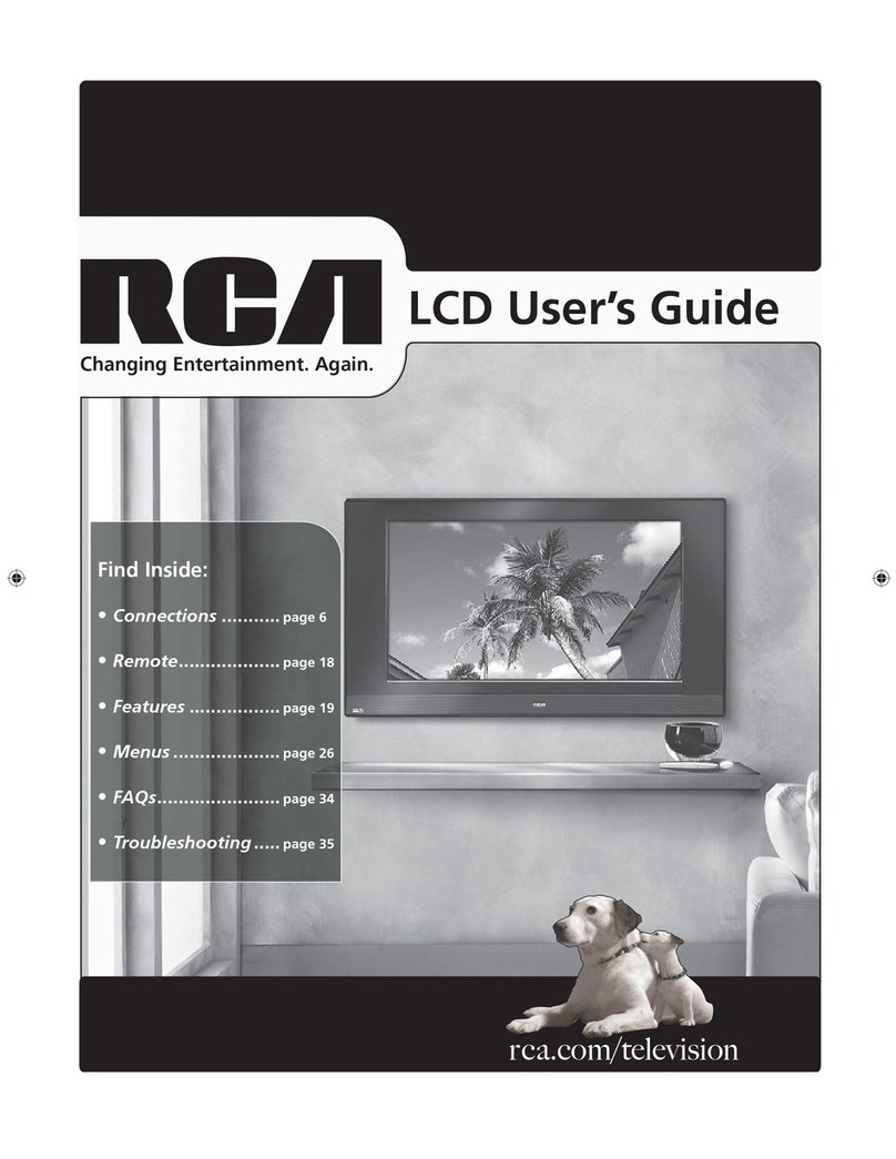 RCA L26WD12 User manual
