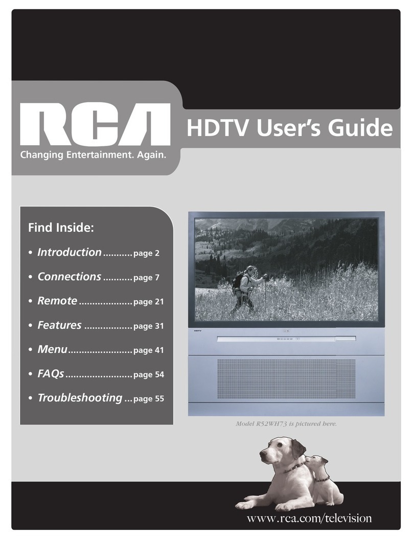 RCA R52WH79 User manual