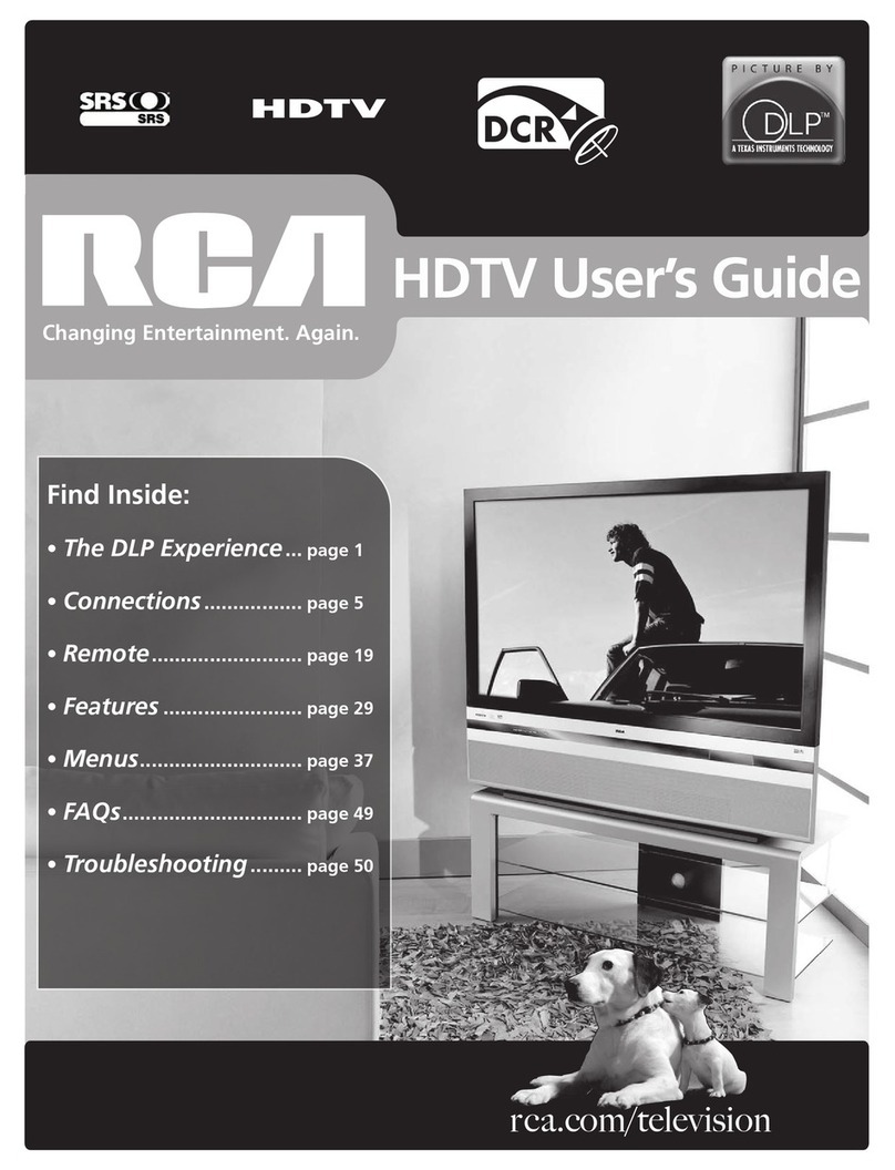 RCA M50WH186 User manual