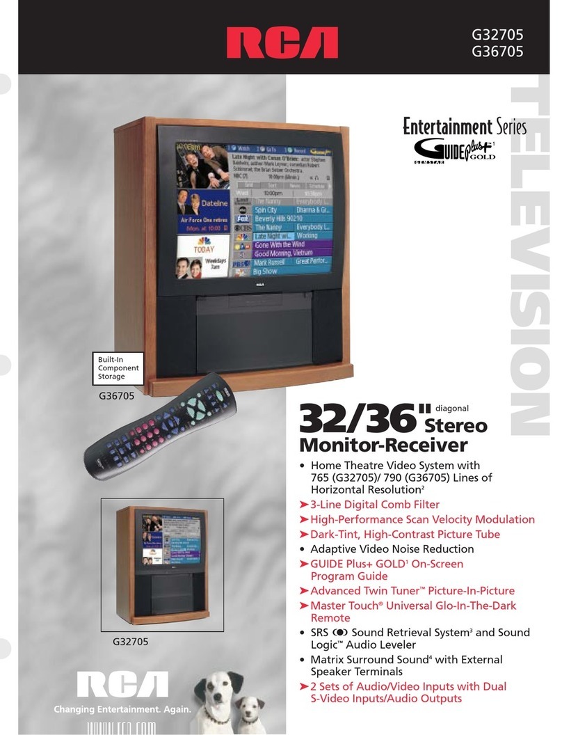 RCA G36705 User manual