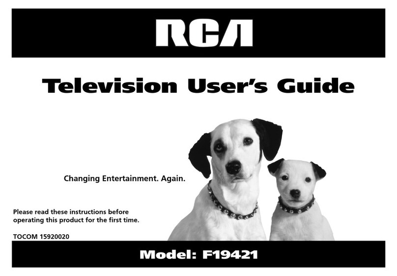 RCA F19421 User manual