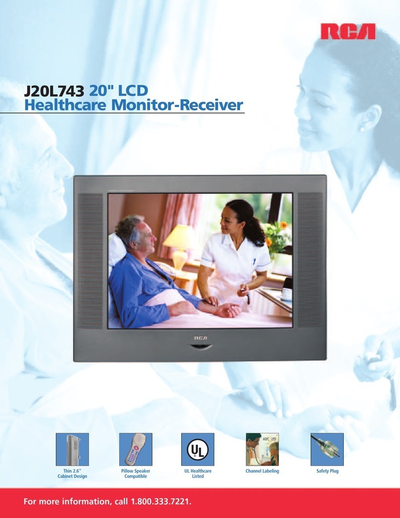 RCA J20L743 User manual
