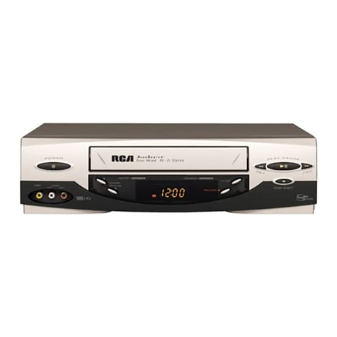 RCA VR661HF User manual