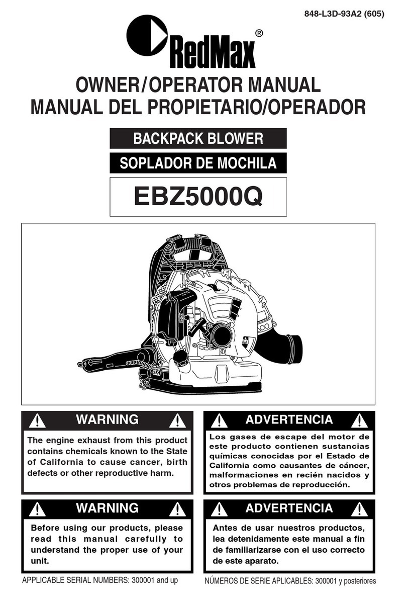 RedMax EBZ5000Q Owner's manual