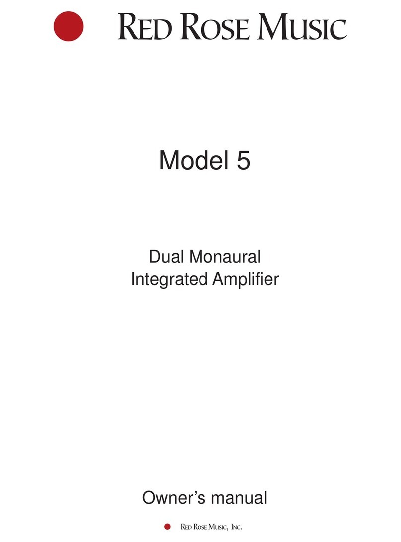 Red Rose Music 5 owner's manual Red Rose Music 5 owner's manual