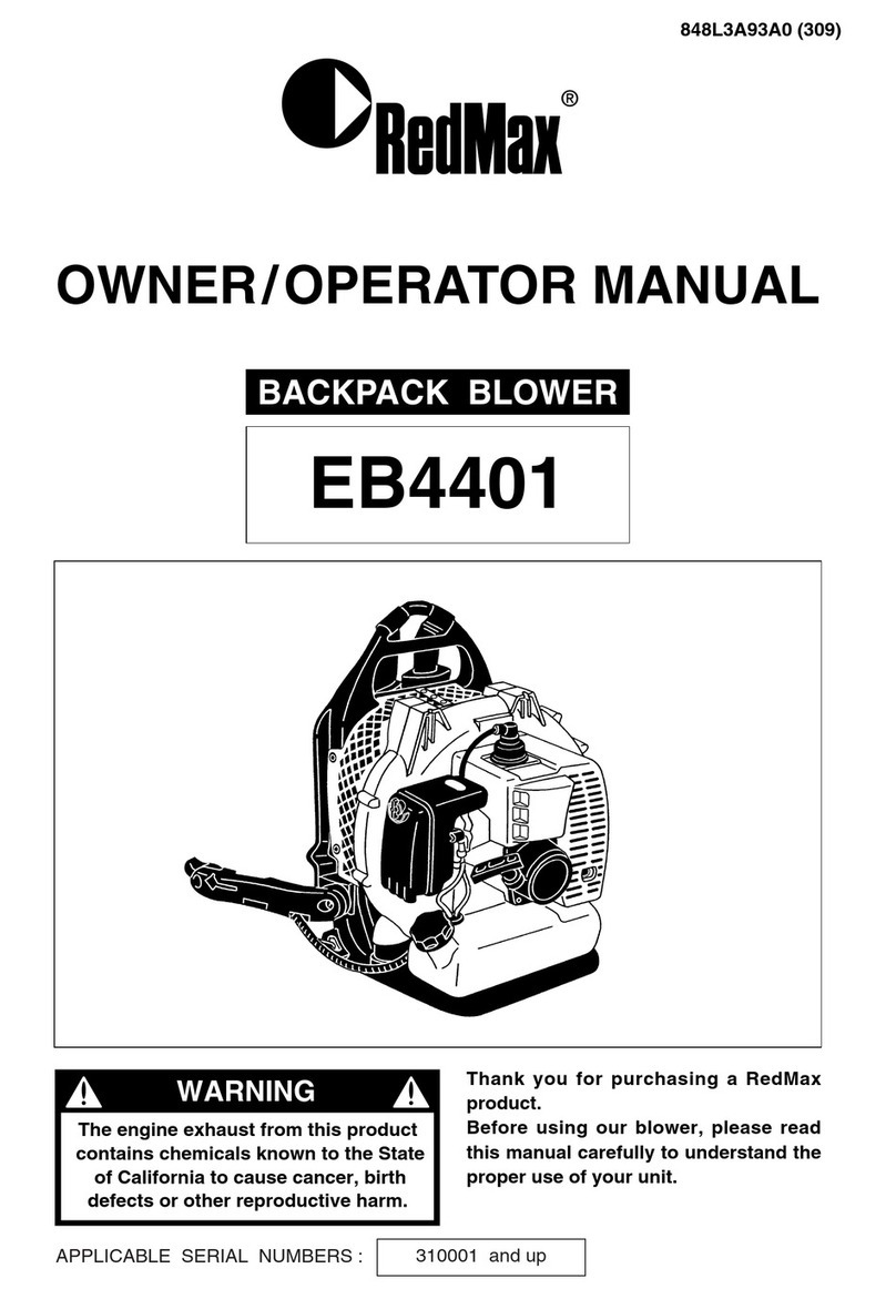RedMax EB4401 Owner's/operator's manual
