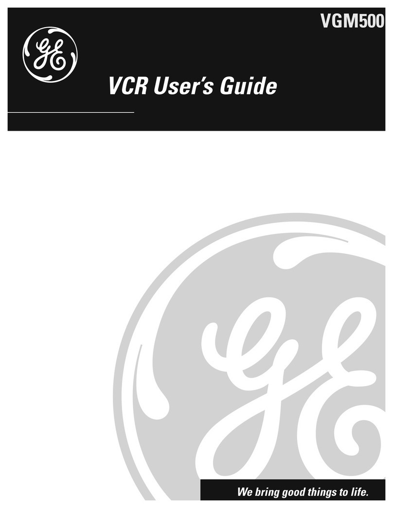 GE VGM500 User manual