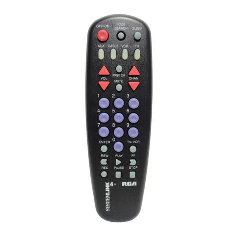 RCA RCU400R3 User manual