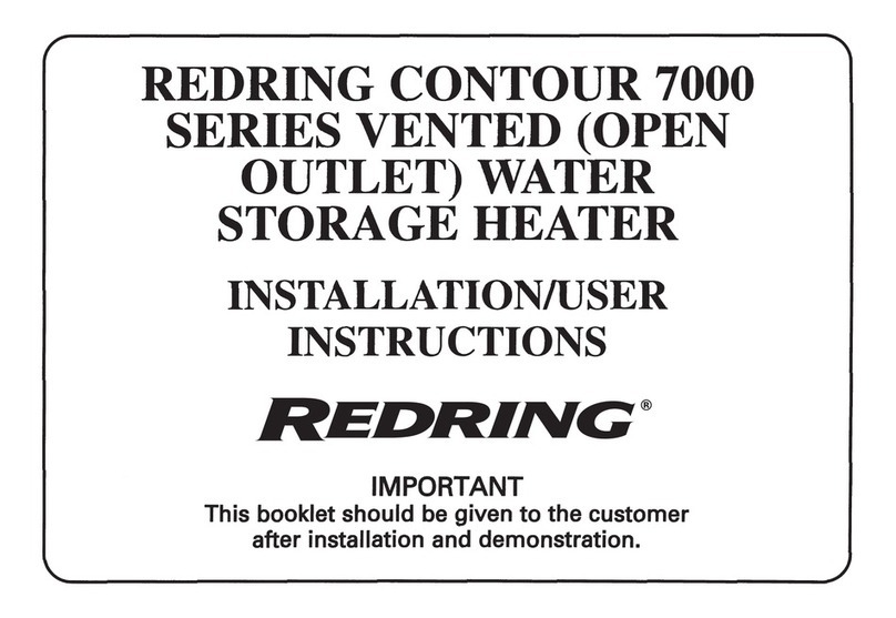 RED-RING 7000 series Installation & user's instructions