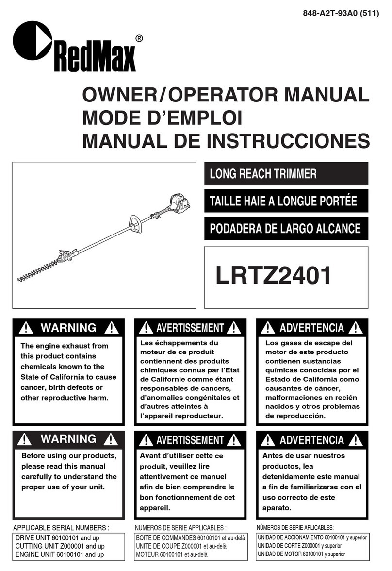 RedMax LRTZ2401 Owner's/operator's manual