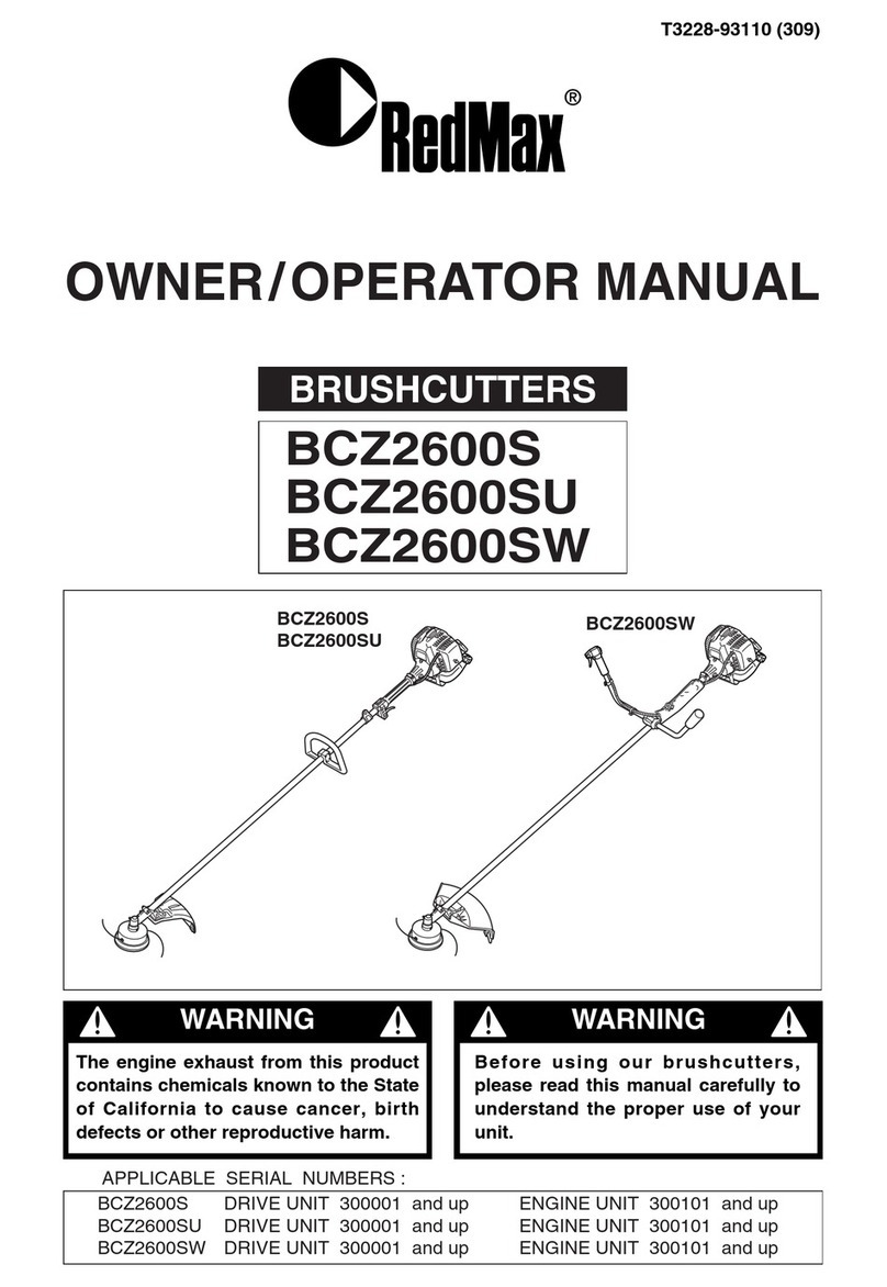 RedMax BCZ2600S Owner's/operator's manual