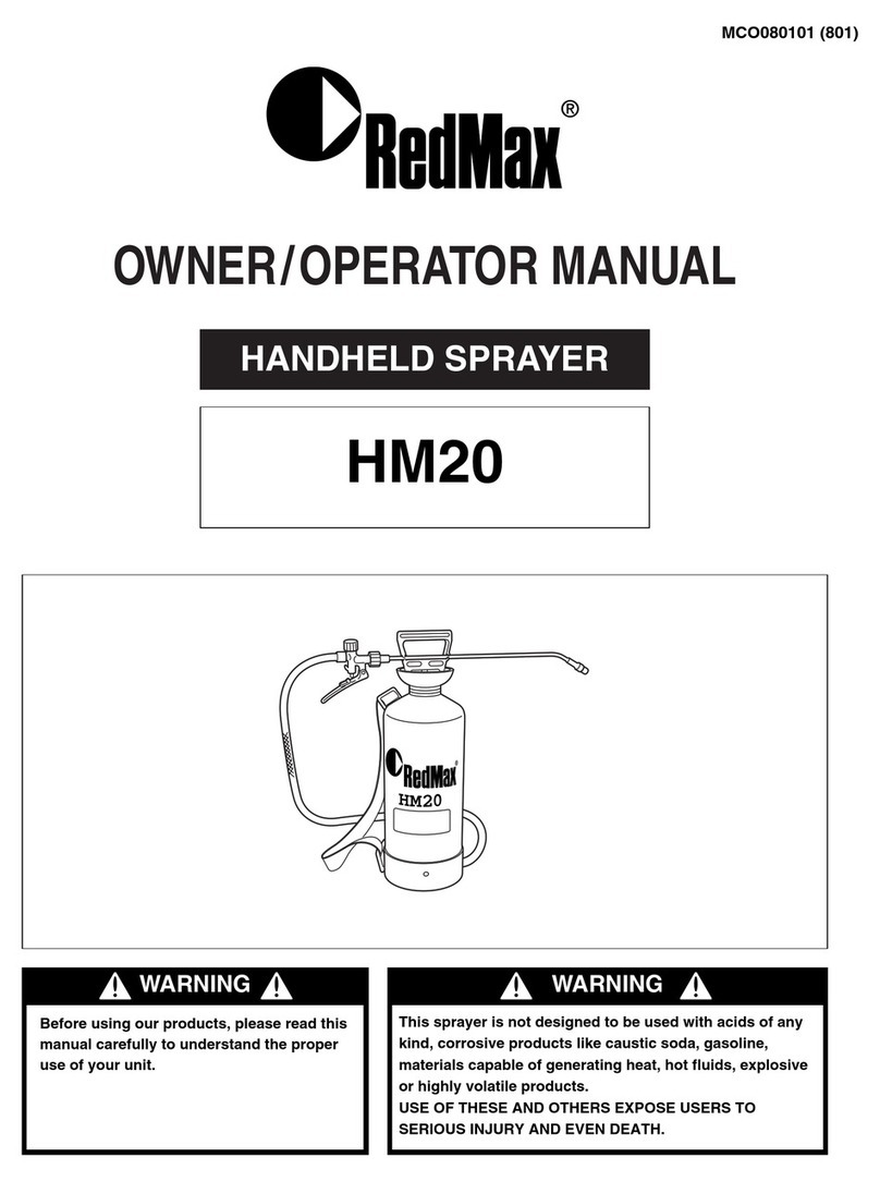 RedMax HM20 Owner's/operator's manual