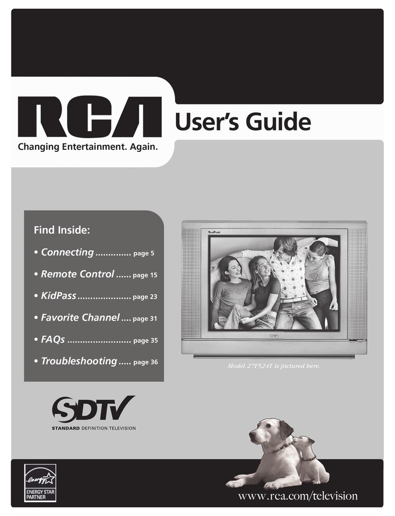 RCA 27F524T User manual