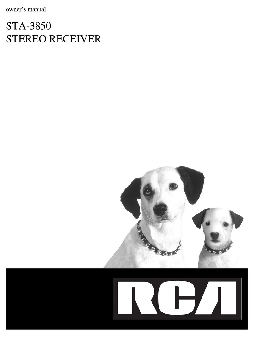RCA STA-3850 owner's manual