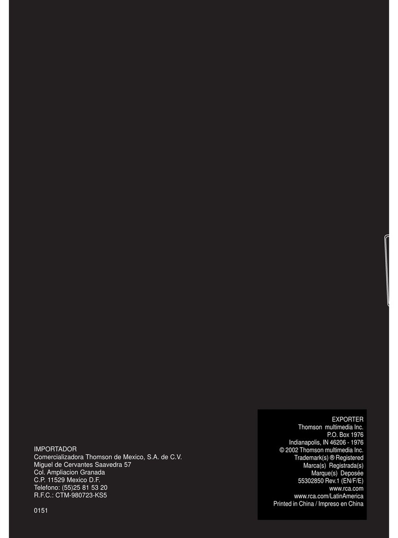 RCA RT2350 User manual