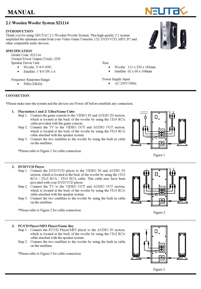 NEUTAC S21114 user manual