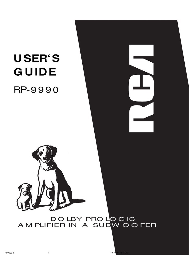 RCA RP-9990 user guide