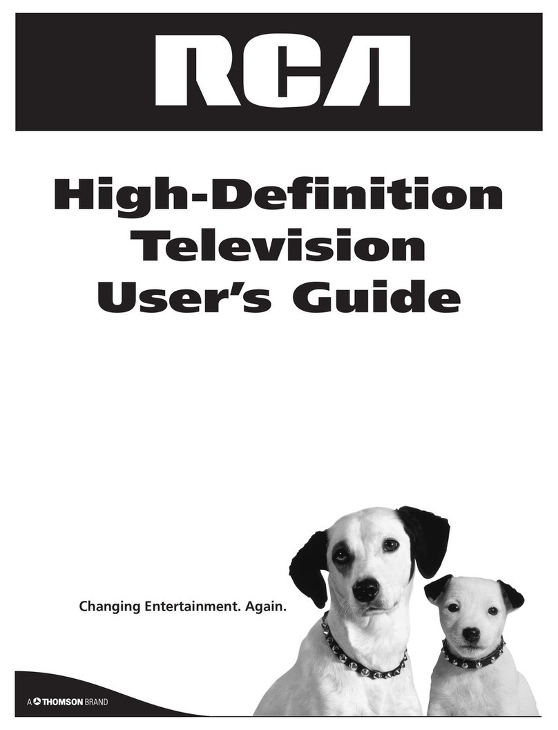 RCA HD52W56 User manual