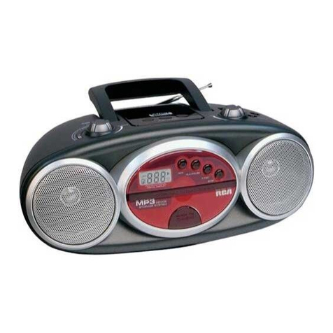 RCA RCD029 User manual